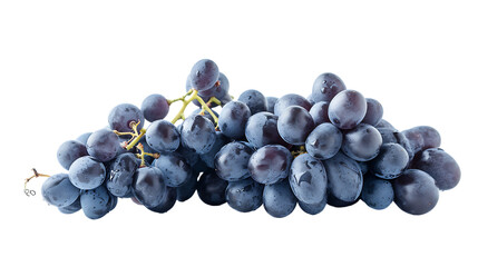 Fototapeta premium A bunch of grapes on transparent background 