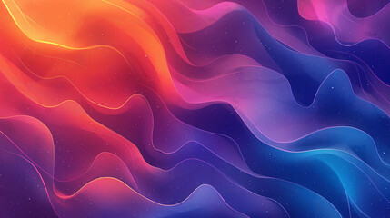 Obraz premium abstract purple background with waves