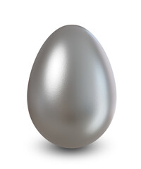 easter egg isolated on transparent or white background, png format