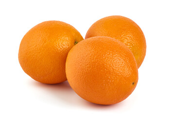 Oranges, isolated on white background
