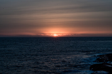 Sonnenuntergang in Ericeira Portugal