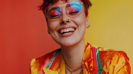 the intersection of fashion and identity, showcasing how style can be a form of self - expression for queer people. Emotion and Identity. The resilience and strength of trans individuals