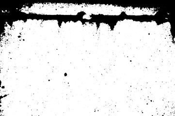 Fototapeta premium Rustic grunge texture with grain and stains. Abstract noise background. PNG graphic illustration with transparent background.