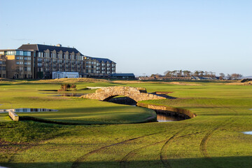 Swilcan Bridge at St Andrews golf course