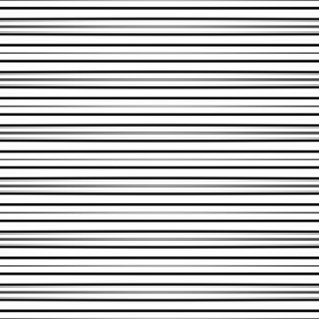 Black and white striped abstract background overlay. Motion effect. PNG graphic illustration with transparent background.