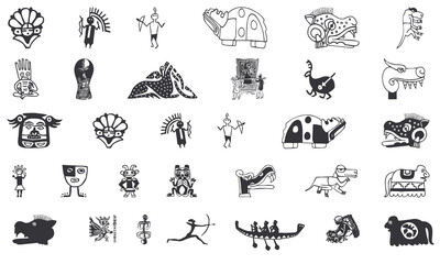 Ancient tribal art collection