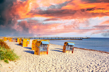 Strand von Sch&ouml;neberg, Ostsee, Deutschland 