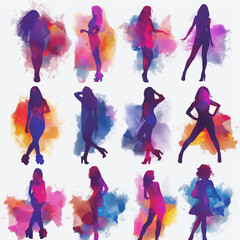 Feminine Forms: A Dance of Silhouettes