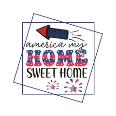 America my home sweet home