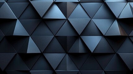 Obraz premium Abstract and futuristic black background with copy space. Particles and fragments of black material shattered and exploded