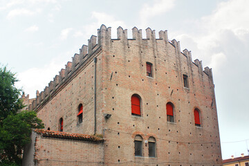 Palazzo Podesta on Piazza Cavour in Rimini, Italy	
