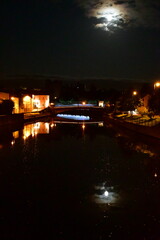 Fototapeta na wymiar Kilkenny City in the night time