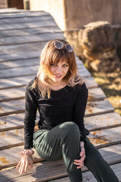 Ombre Hair Blond Brown Color