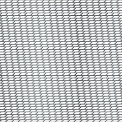 Metalowa siatka w kształcie cegieł © Robert Sobucki