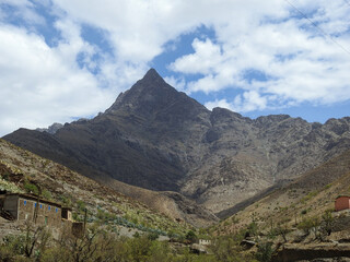 Nice views, great natures, and beauty landscapes, cloud and mountain, large valleys between rivers, wild forest, nice background, beautiful places and magic nature, from high Atlas Mountains morocco