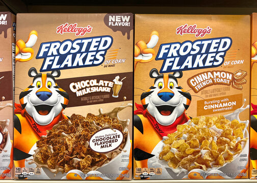 Kellogg's Frosted Flakes Chocolate Milkshake Family Size - Shop Cereal at  H-E-B