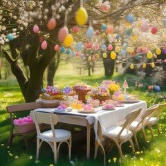 Chasse aux Trésors de Pâques , Joie, Couleurs et Festivités en Plein Air