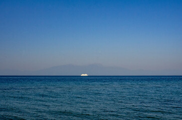 boat on the sea