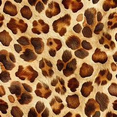 Leopard Skin Seamless Texture 