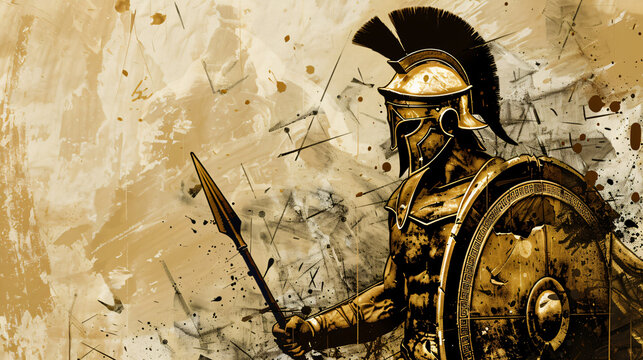spartan soldier wallpaper
