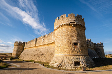 Castle of Grajal de Campos, 16th century military construction on the remains of another previous...