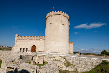 Fototapeta na wymiar Castle of Arévalo, known as Castle of the Zúñiga, XV century, Arévalo, Ávila province, Spain