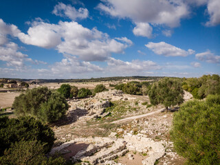 Son Fornés site, Montuiri, built in the Talayotic period (10th century BC), Mallorca, Balearic Islands, Spain