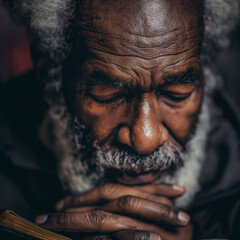 Portraits of Devotion: Capturing Solemn Moments of Prayer and Faith