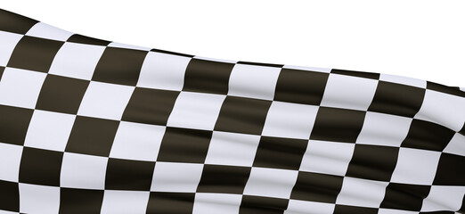 Obraz premium background of checkered flag pattern