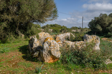 Dolmen Montpler, Maó, (Mahon), Menorca, Balearic Islands, Spain