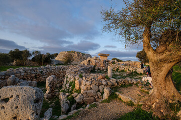 Trepucó, talayotic settlement, Maó, Menorca, Balearic Islands, Spain