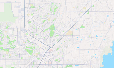 Rocklin California Map, Detailed Map of Rocklin California