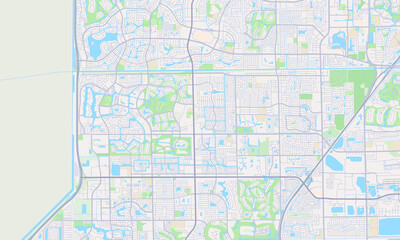 Tamarac Florida Map, Detailed Map of Tamarac Florida