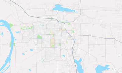 Conway Arkansas Map, Detailed Map of Conway Arkansas