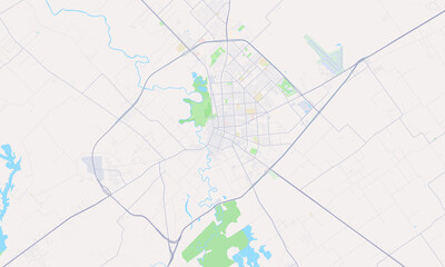 Victoria Texas Map, Detailed Map of Victoria Texas