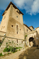 Fototapeta na wymiar Palace of King Sancho, 1309, Valldemossa, Mallorca, Balearic Islands, Spain