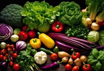 illustration, garden vegetables through harvesting, backyard, botany, compost, crop, dinner, edible, farming, fresh, germination - obrazy, fototapety, plakaty