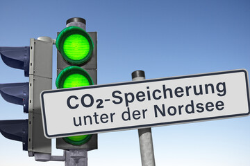 Signal auf Grün für die CO2-Speicherung unter der Nordsee, (Symbolbild)