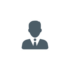 Avatar businessman icon