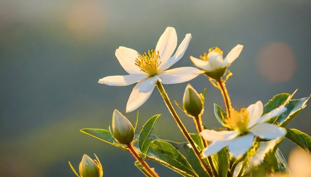 Mai Anh Dao est le nom vietnamien d'une fleur unique &agrave; Da Lat qui fleurit dans les premiers