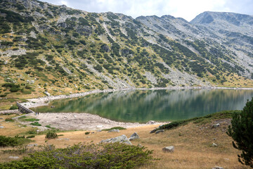 Summer Landscape of The Fish Lakes), Rila mountain, Bulgaria