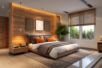 Bedroom Interior Design with Contemporary Style