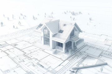 3D Design of House and Apartment