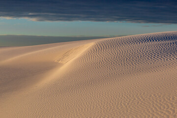 Early morning light in White Sands National Park, New Mexico - 746104793