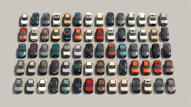 Parking design over gray background vector illustration