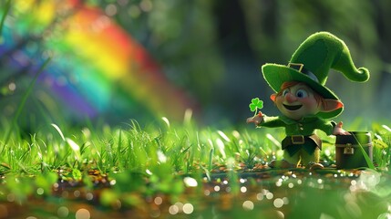 Leprechauns are celebrating lucky day