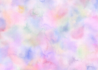 Abstract watercolor background. Watercolour warm colors texture