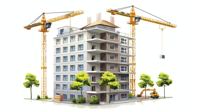 Urban building construction properties commerce isol
