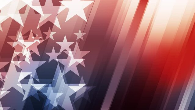 Background with red gradients and stars arranged in rectangular shapes creative and stylish abstract concept with futuristic and trendy design