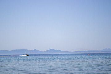 Jet Ski at sea